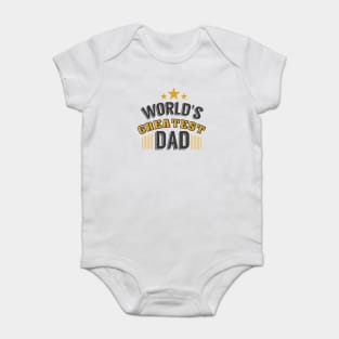 World's Greatest Dad Baby Bodysuit